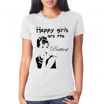 Marškinėliai Happy girls Marškinėliai Happy girls